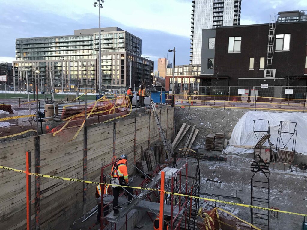 Youth Centre Construction Update: Excavation Complete, Onto Steel Frame & Floor Deck