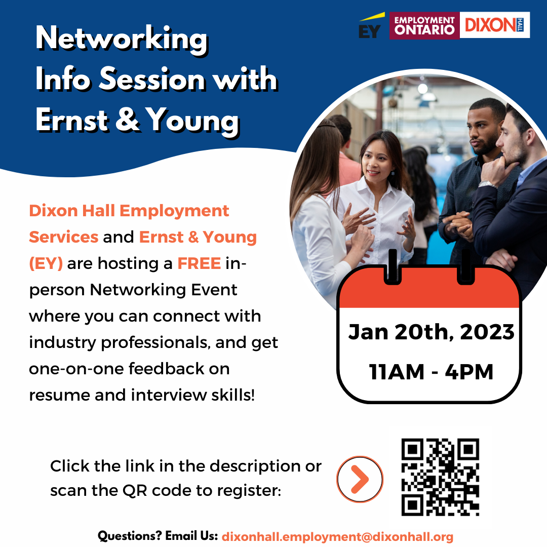 EY Networking Event Flyer