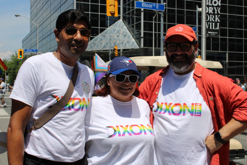 Dixon Hall Staff Marches in Toronto’s 2023 Pride Parade! 
